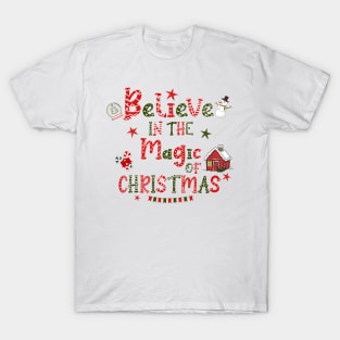 Believe in the magic Christmas T-Shirt